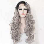 2 Tones Synthetic Lace Wig Hair AZMBeauty 