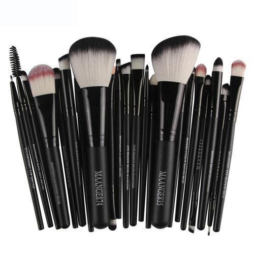 22 Piece Cosmetic Makeup Brush Set Make Up AZMBeauty 