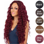 Red Corn Hot Realistic Wig Hair AZMBeauty Dark Brown 