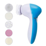 5 in 1 Electric Facial Cleansing Instrument Beauty & Tools AZMBeauty Deep Blue 