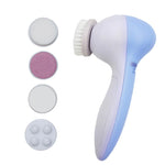 5 in 1 Electric Facial Cleansing Instrument Beauty & Tools AZMBeauty Blue 