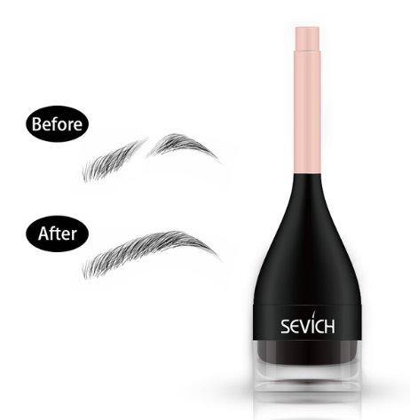 3D Eyebrow Fiber Extension Beauty & Tools AZMBeauty 3D Eyebrow Fiber extension Cream Waterproof Instant Eyebrow Eyelash Hair Extension with Eye Brow Brush for Women and Men Make Up 