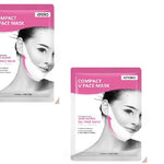 V Line Lifting Mask Face Beauty & Tools AZMBeauty Pink 2pcs 