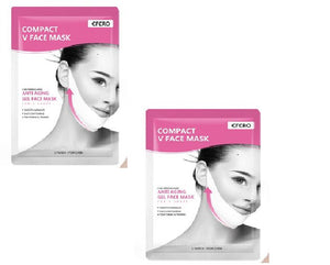 V Line Lifting Mask Face Beauty & Tools AZMBeauty Pink 2pcs 