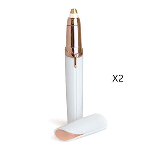 Flawlessly Brows Electric Eyebrow Remover Beauty & Tools AZMBeauty White Ordinary usb X2 