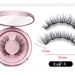 Magnetic False Liquid Eyeliner Tweezer Make up Set Make Up AZMBeauty 2PCS EVA 