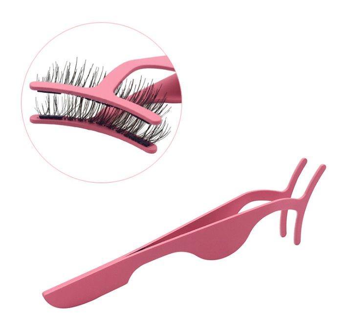 2 Pairs 3D Magnetic Lashes Make Up AZMBeauty Pink 