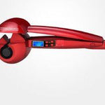 Automatic Steam Hair Curler Beauty & Tools AZMBeauty Red With LCD 