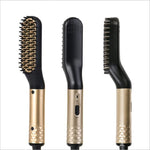 Men's Multi-function Straight Hair Comb Beauty & Tools AZMBeauty Gold EU 