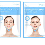 V Line Lifting Mask Face Beauty & Tools AZMBeauty Blue 2pcs 