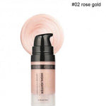 High Gloss Liquid Foundation 12ml Make Up AZMBeauty 02 Rose Gold 