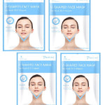 V Line Lifting Mask Face Beauty & Tools AZMBeauty Blue 4pcs 