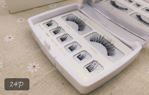 2 Pairs 3D Magnetic Lashes Make Up AZMBeauty 24P 