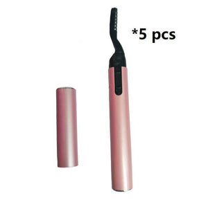 Electric Eyelash Curler Make Up AZMBeauty Pink 5pcs 