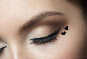 Stamp Pencil Cosmetic Makeup Tool Make Up AZMBeauty Black heart shape 