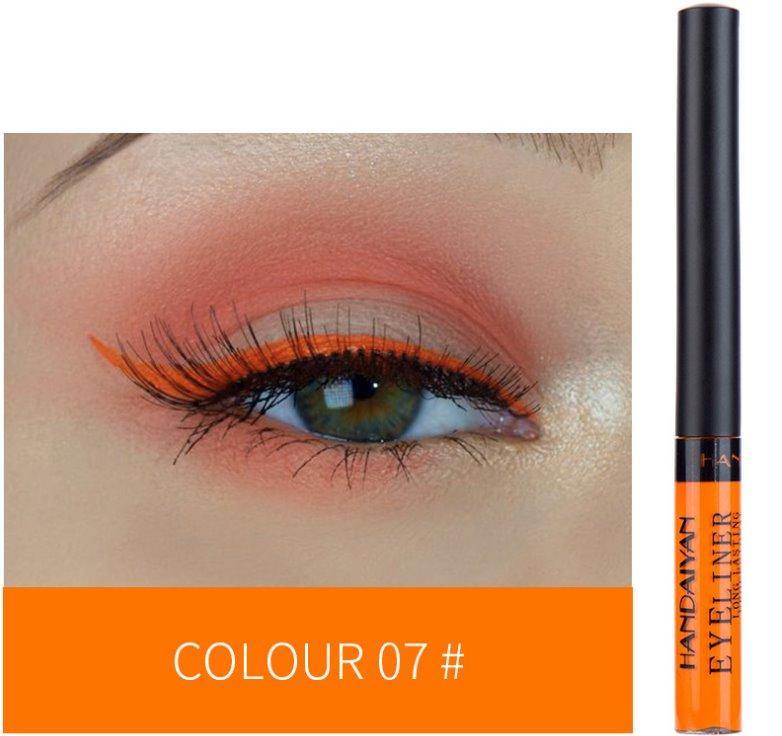 12-Color Matte Eyeliner Make Up AZMBeauty 7style 