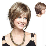 Heat-resistant Short Wig Hair AZMBeauty Short Full Wig Cosplay Heat-resistant Hair 