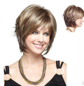 Heat-resistant Short Wig Hair AZMBeauty Short Full Wig Cosplay Heat-resistant Hair 