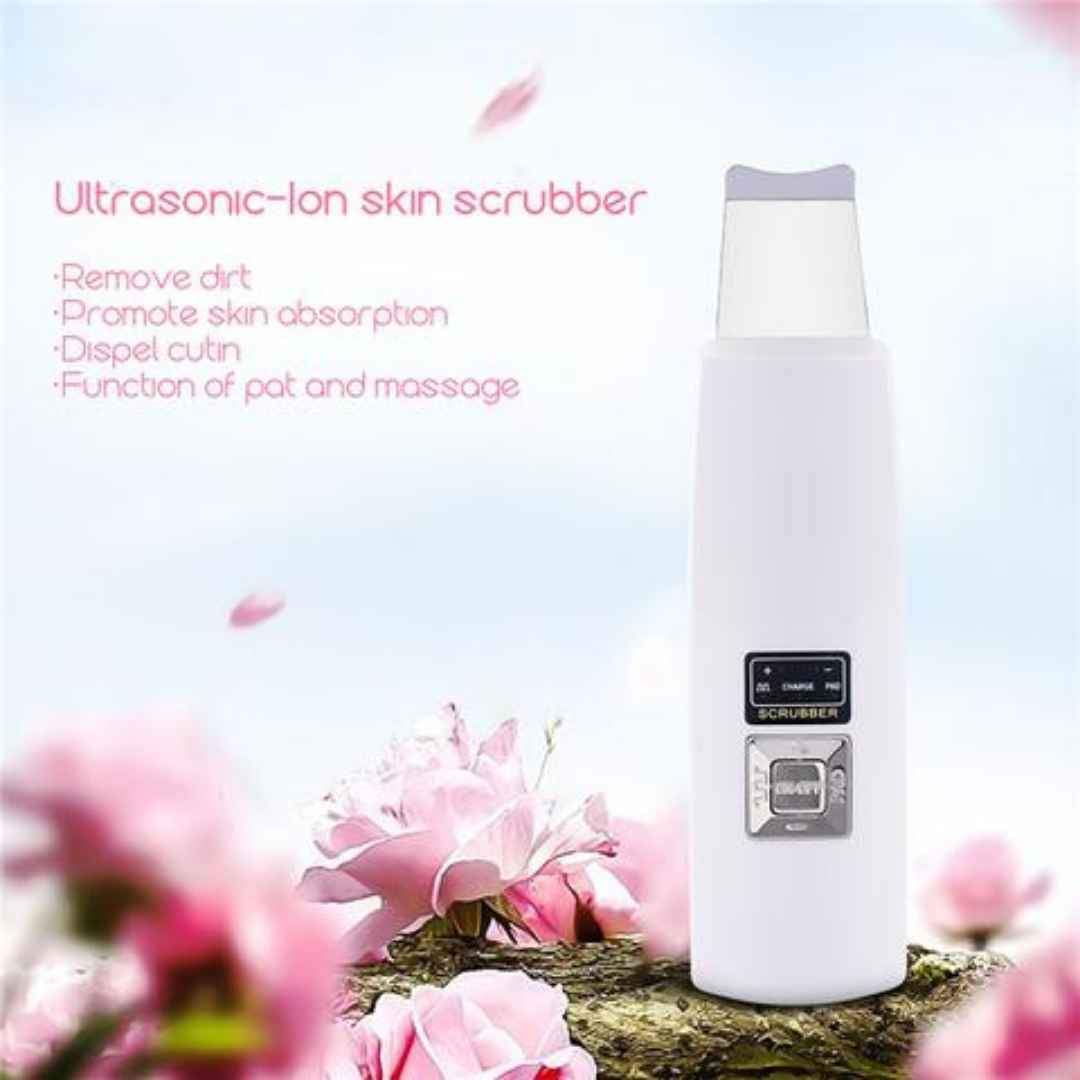 Ultrasonic Skin Scrubber Peeling Clean Machine Beauty & Tools AZMBeauty 