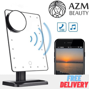 Bluetooth Audio Makeup Mirror Make Up AZMBeauty 