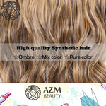 Secret Fish Line Synthetic Wire Hair AZMBeauty 
