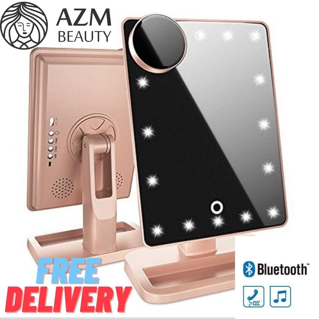 Bluetooth Audio Makeup Mirror Make Up AZMBeauty 